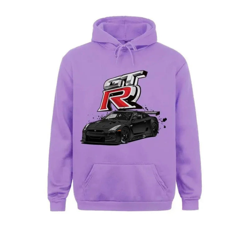 purple gtr hoodie