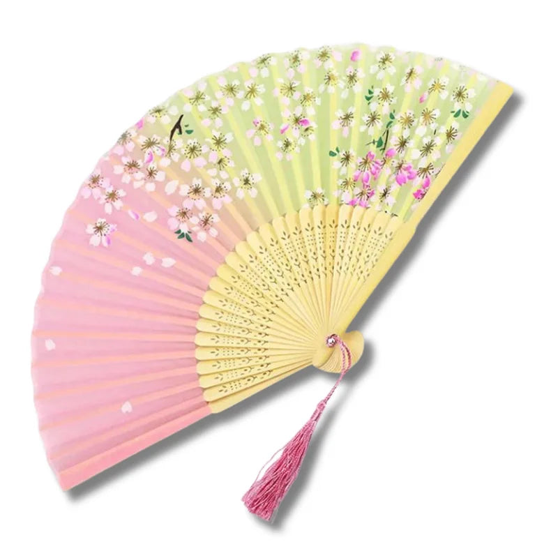 vintage japanese hand fan