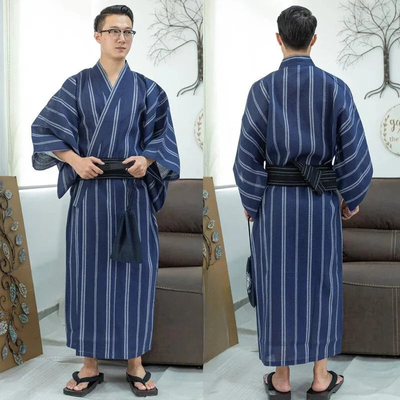 blue yukata