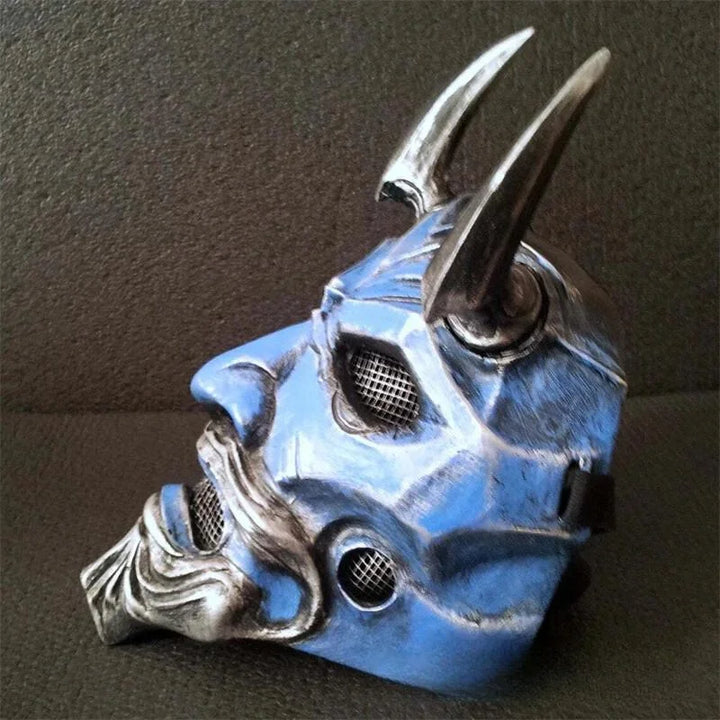 ancient japanese oni demon mask