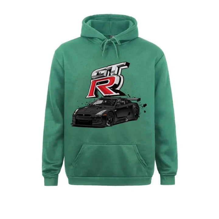 green gtr hoodie