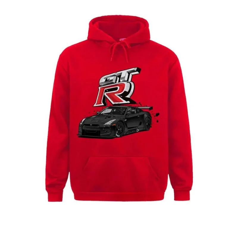 red gtr hoodie