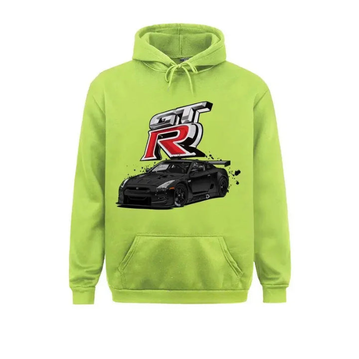 light green gtr hoodie