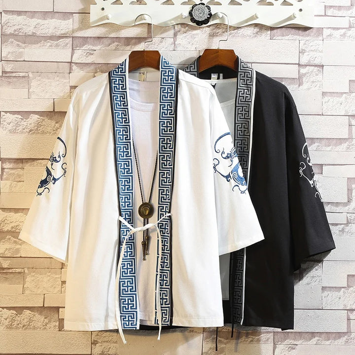 japanese silk kimono jacket