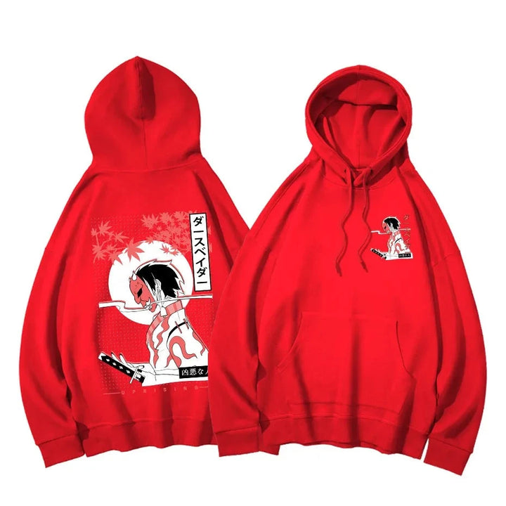 red ninja hoodie