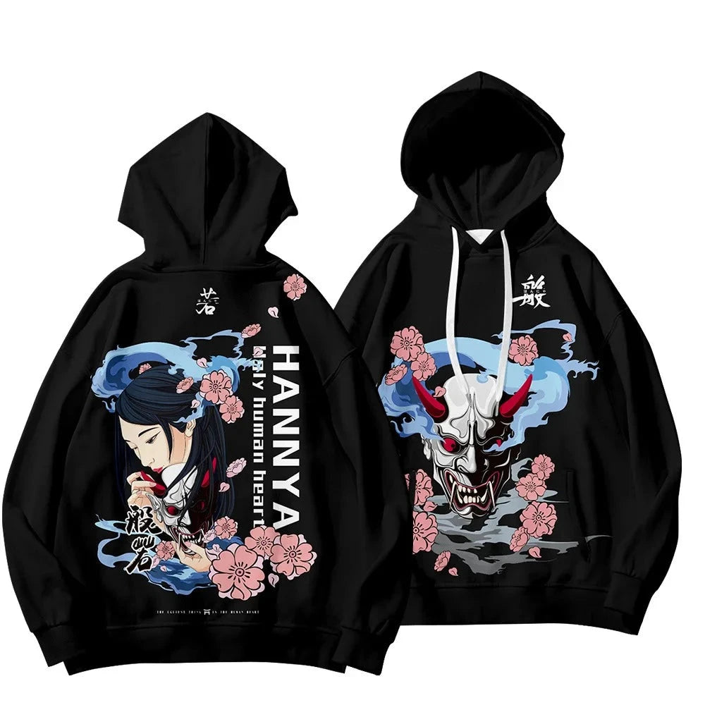 hannya hoodie