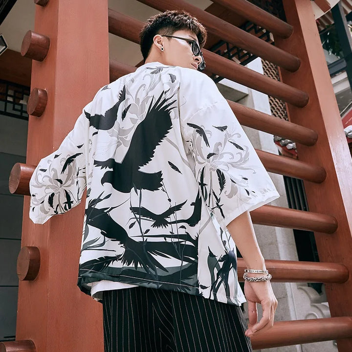 bird-print-kimono-jacket