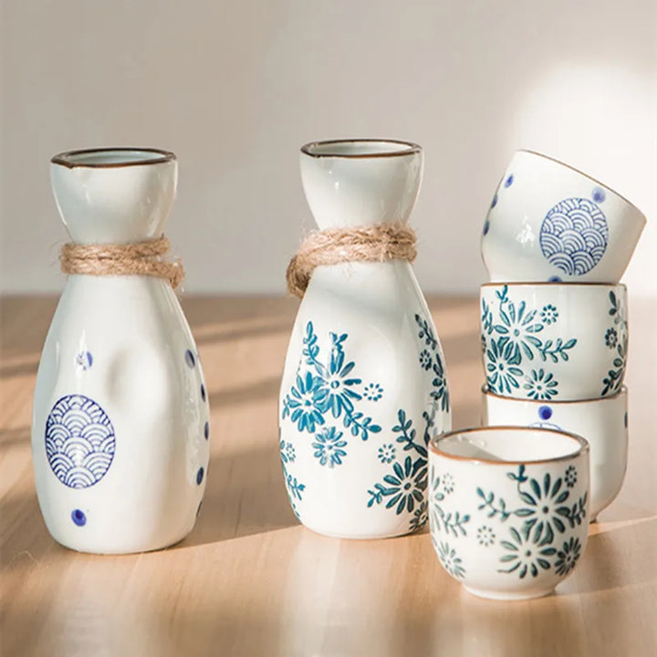 traditional japanese sake set