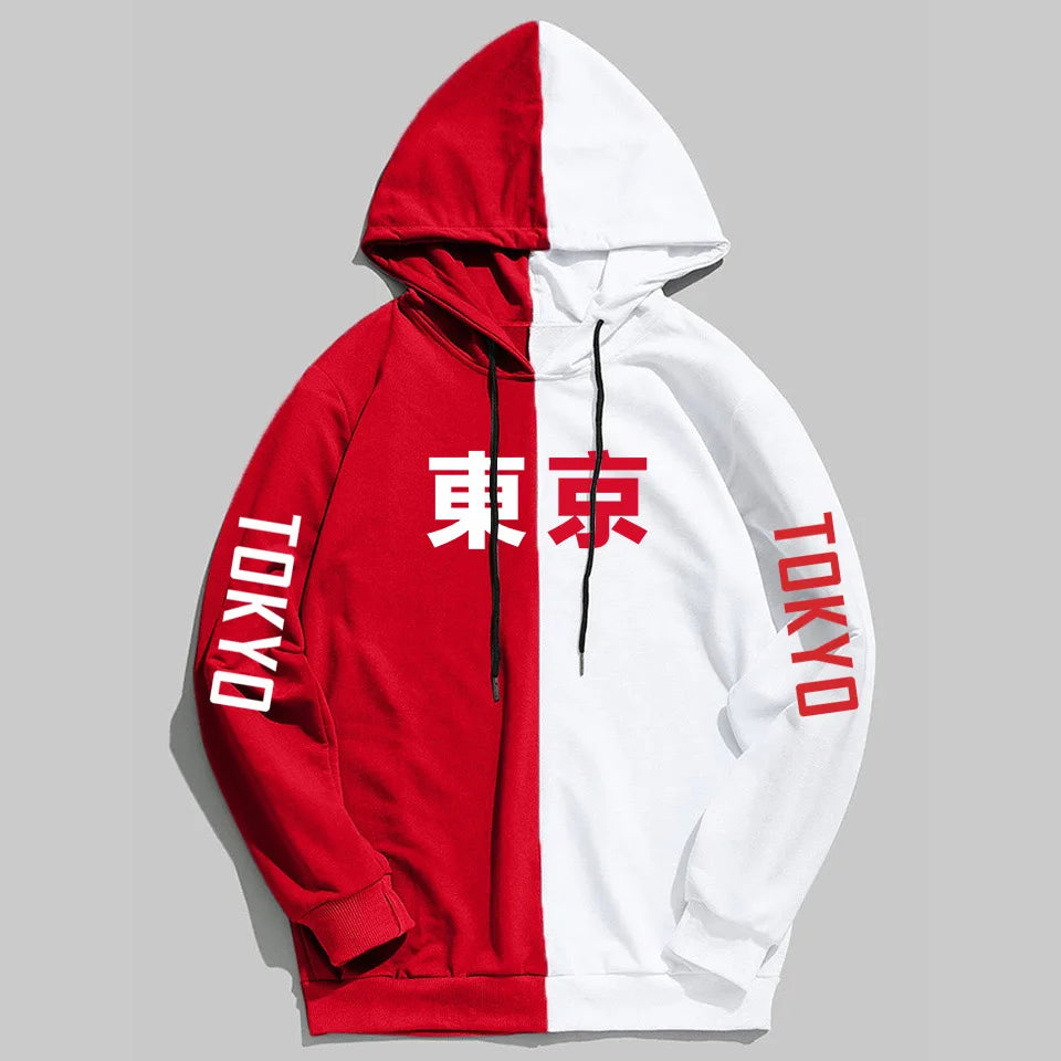 red tokyo hoodie