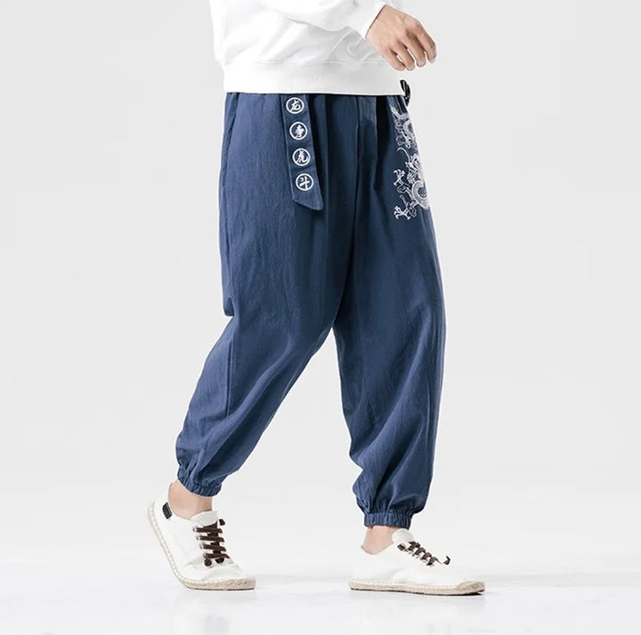 japanese-baggy-pants-dragon-style