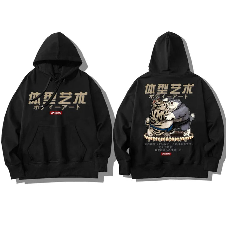 black sumo hoodie