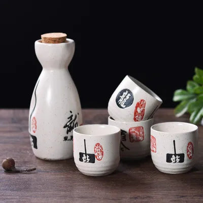 vintage sake set