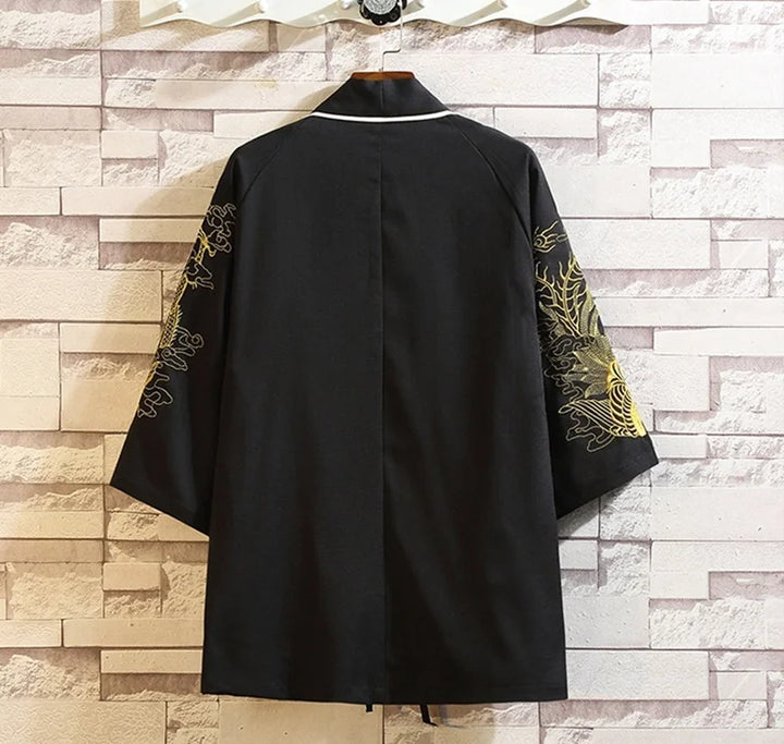 silk kimono style jacket