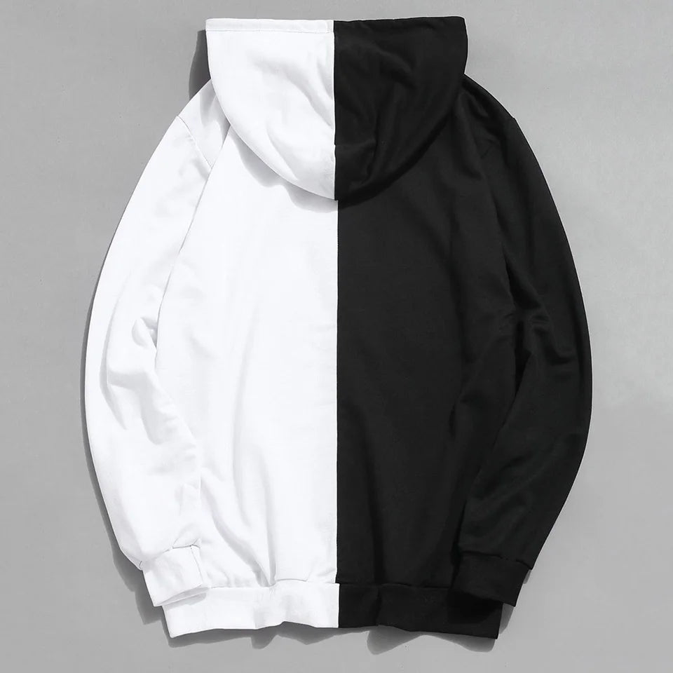 back of black tokyo hoodie