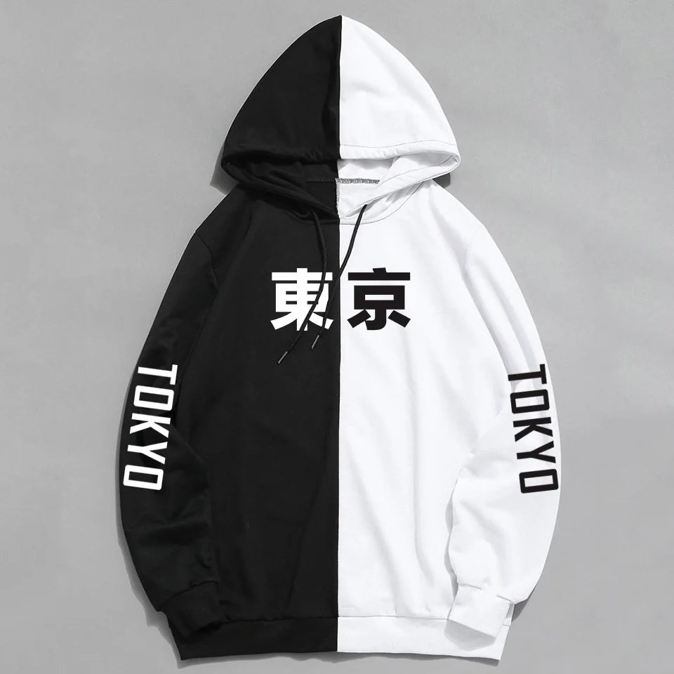 black tokyo hoodie