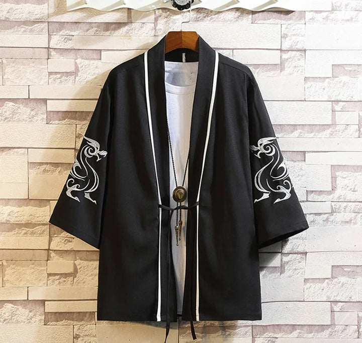 cotton kimono jacket