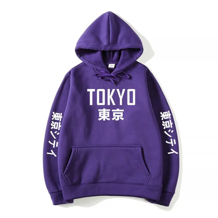 purple hoodie tokyo