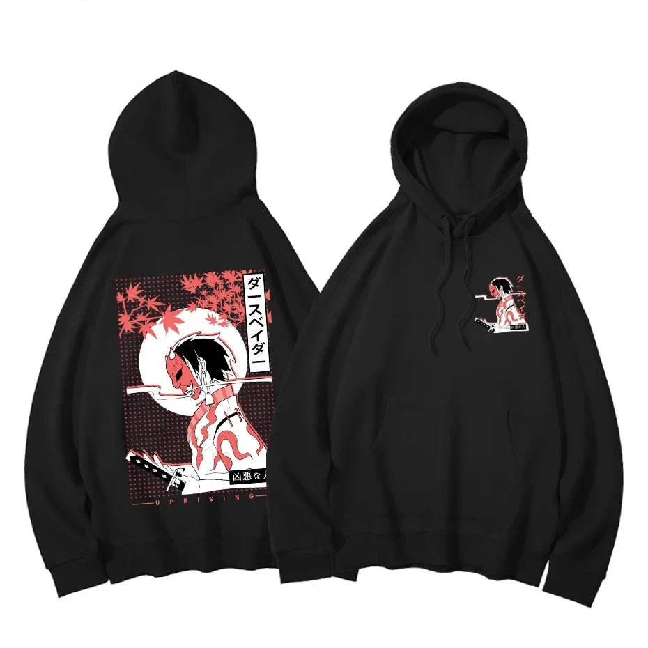 black ninja hoodie