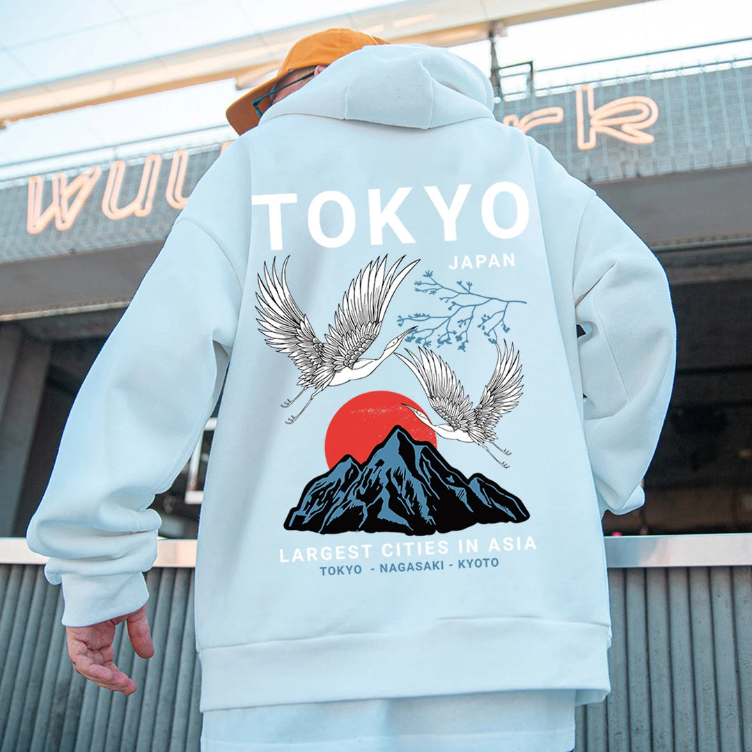 white japan tokyo hoodie