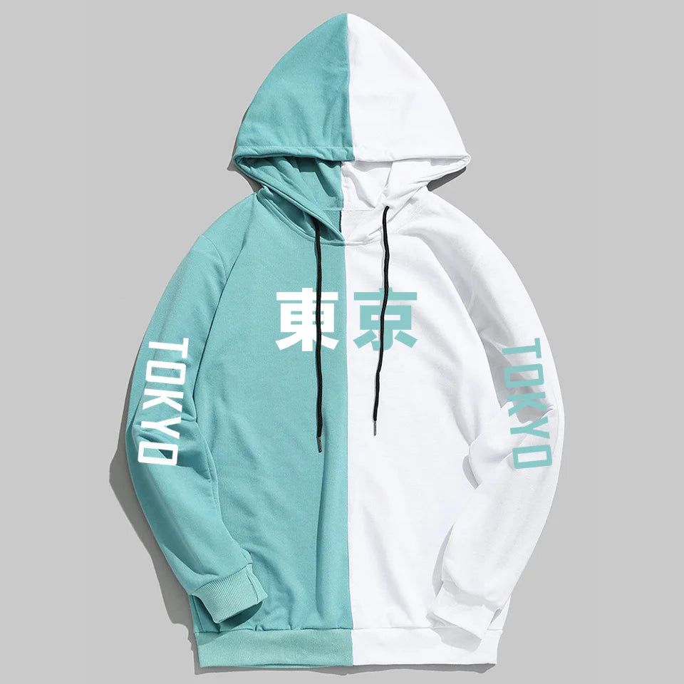 cyan tokyo hoodie