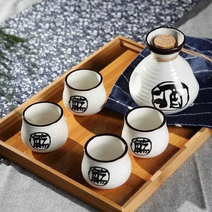 authentic japanese sake set