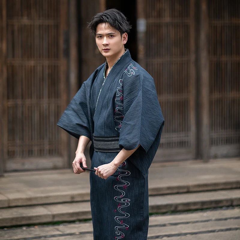 mens kimono robe