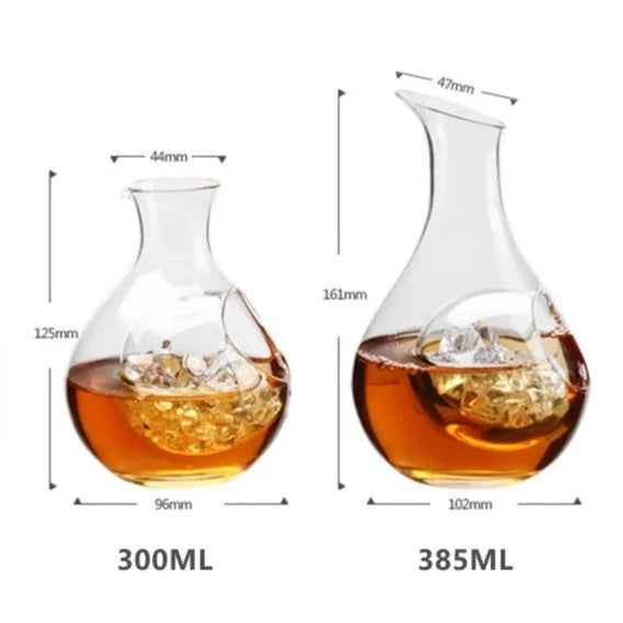 dimensions of cold sake glass set