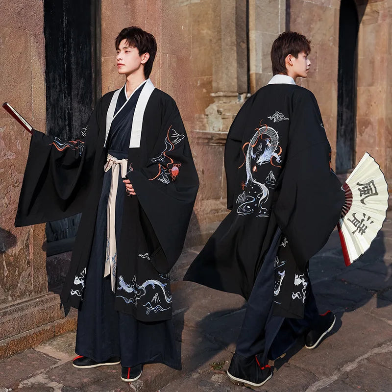 mens long kimono