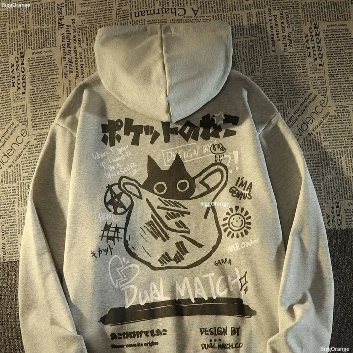 Cat Mens Hoodie