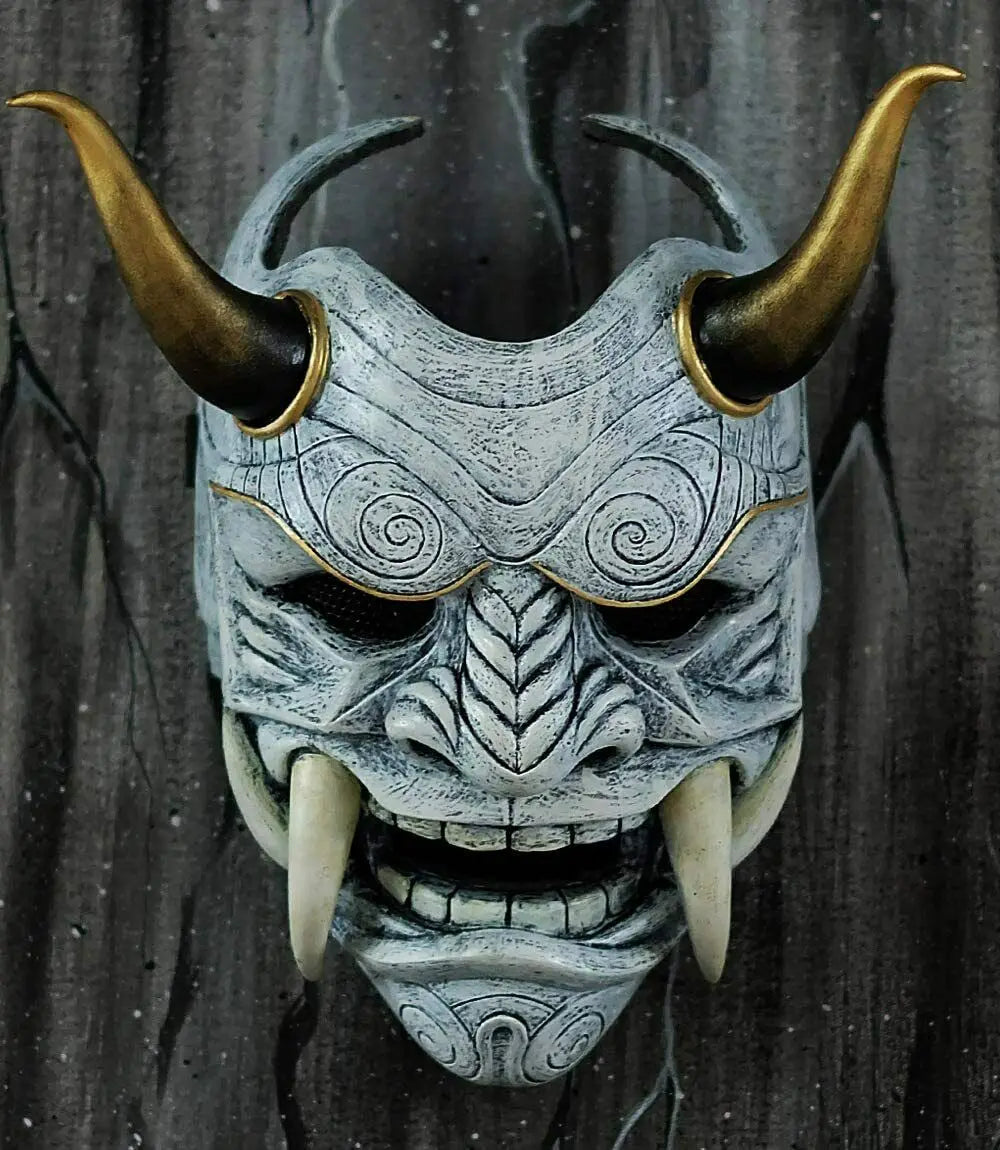 white-oni-mask