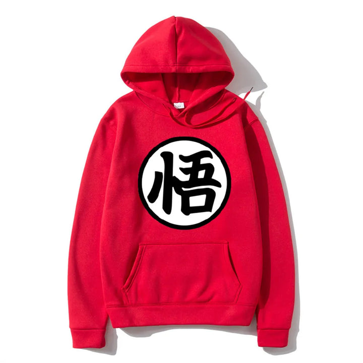 red goku hoodie