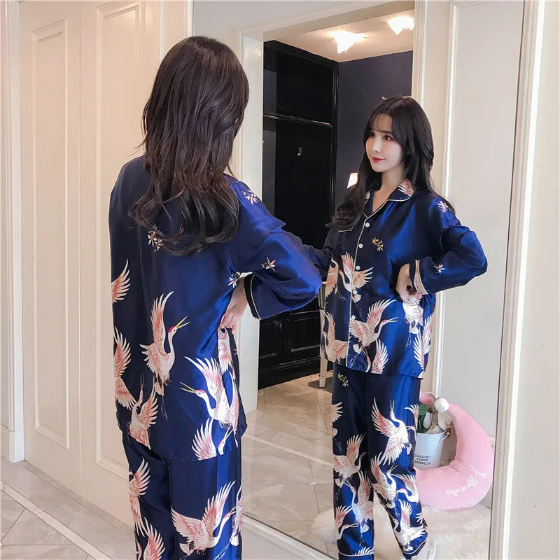 woman wearing a traditional japanese pyjamas