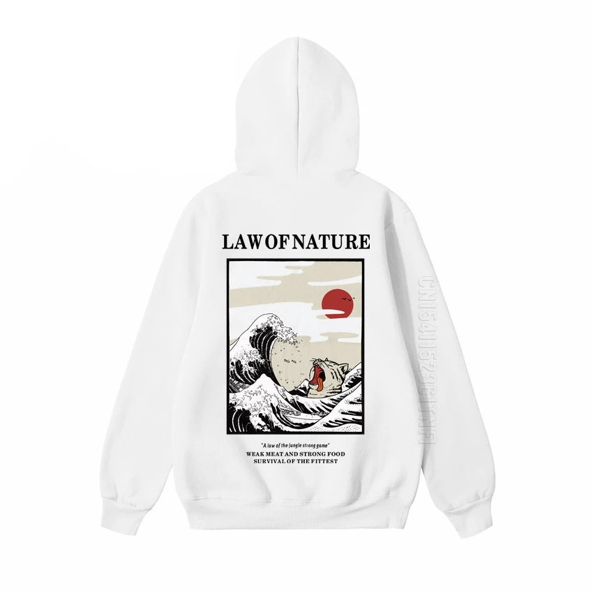 white law of nature hoodie