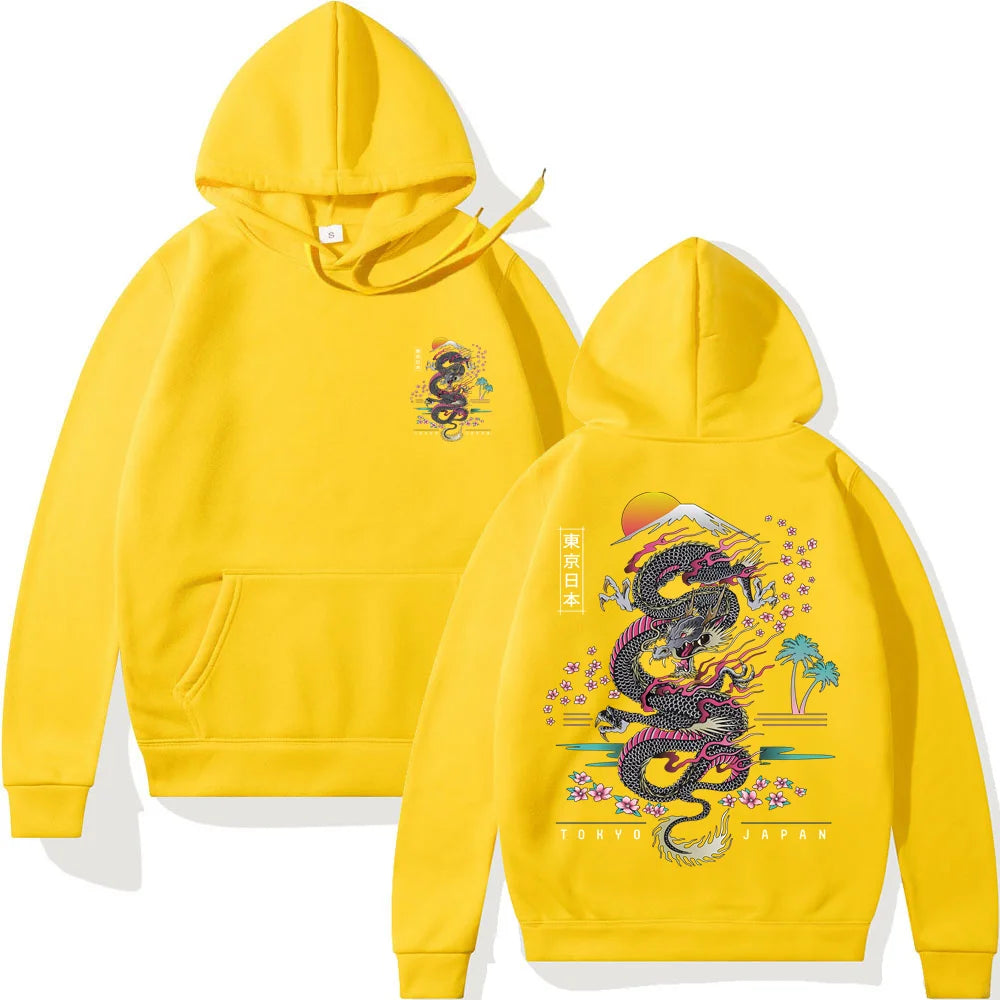 yellow-japanese-dragon-hoodie