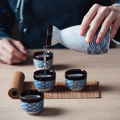 ceramic sake set