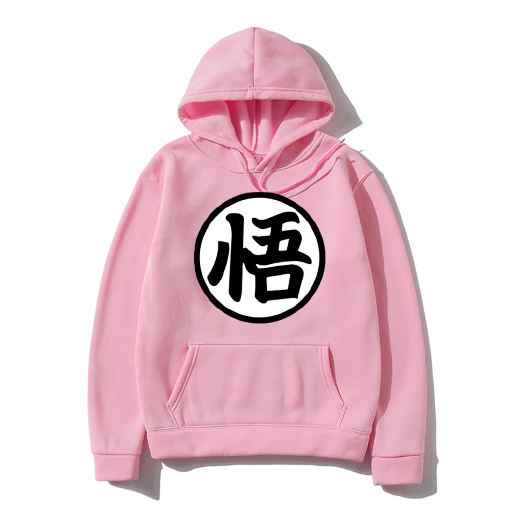 pink goku hoodie