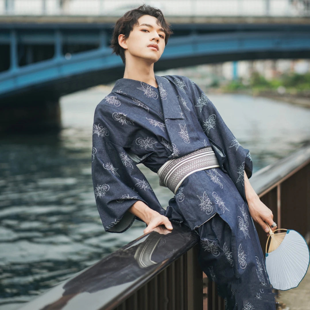 modern kimono men's