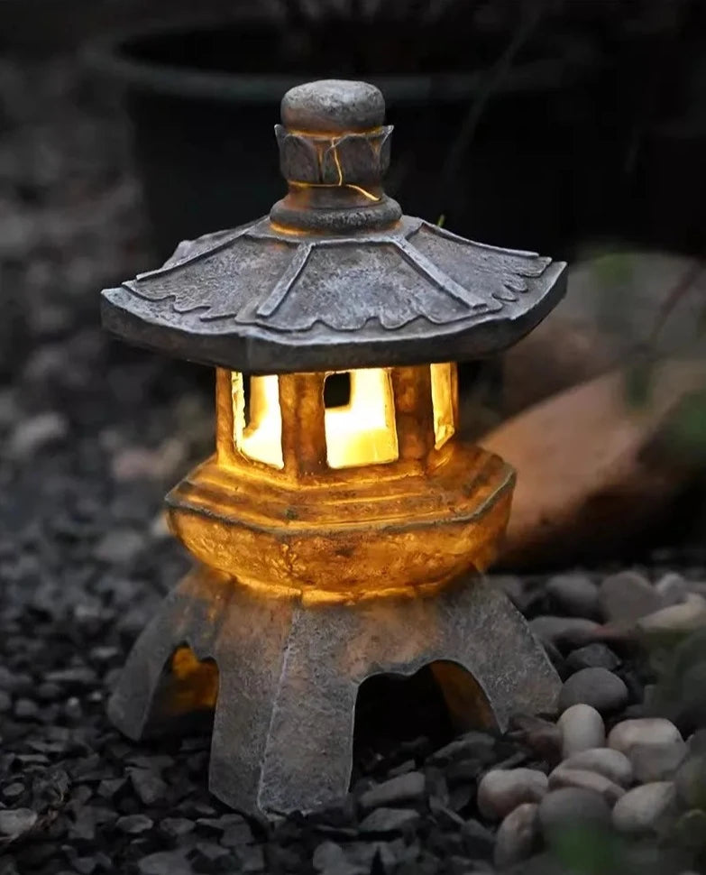 ceramic pagoda lantern