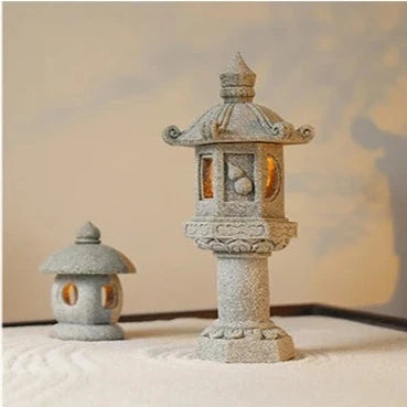 tall japanese lantern pagoda