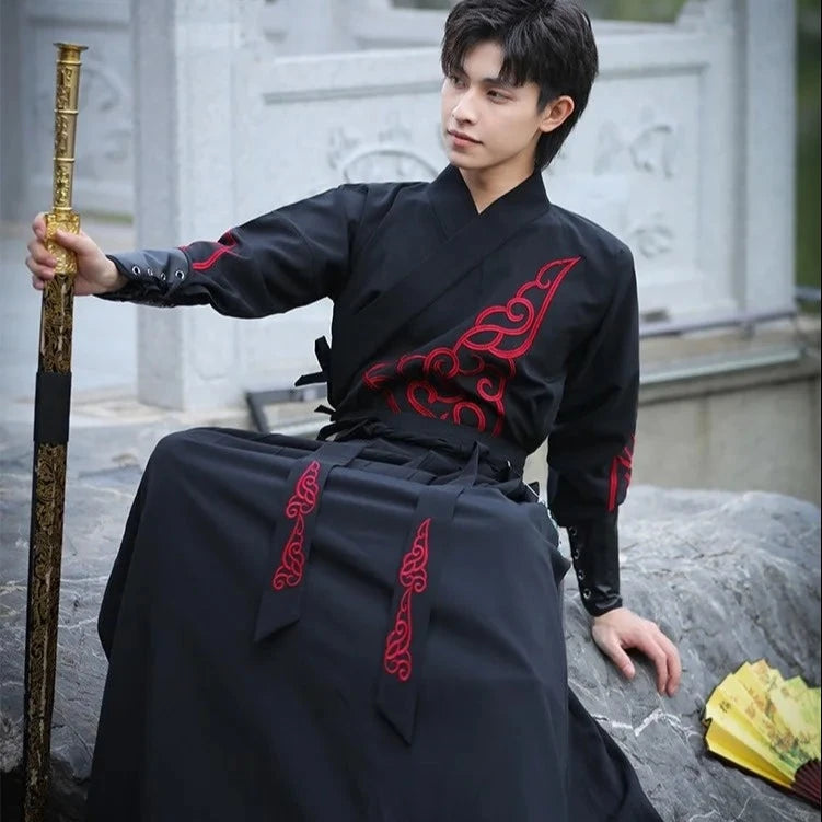 black hanfu