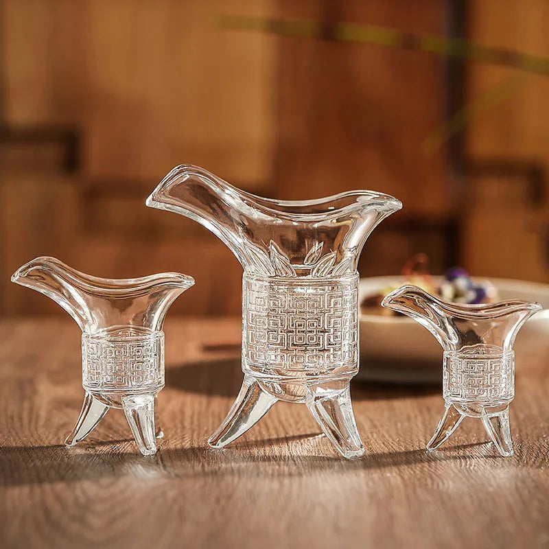 sake set glass