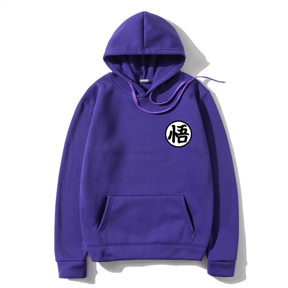 purple japanese writing hoodie