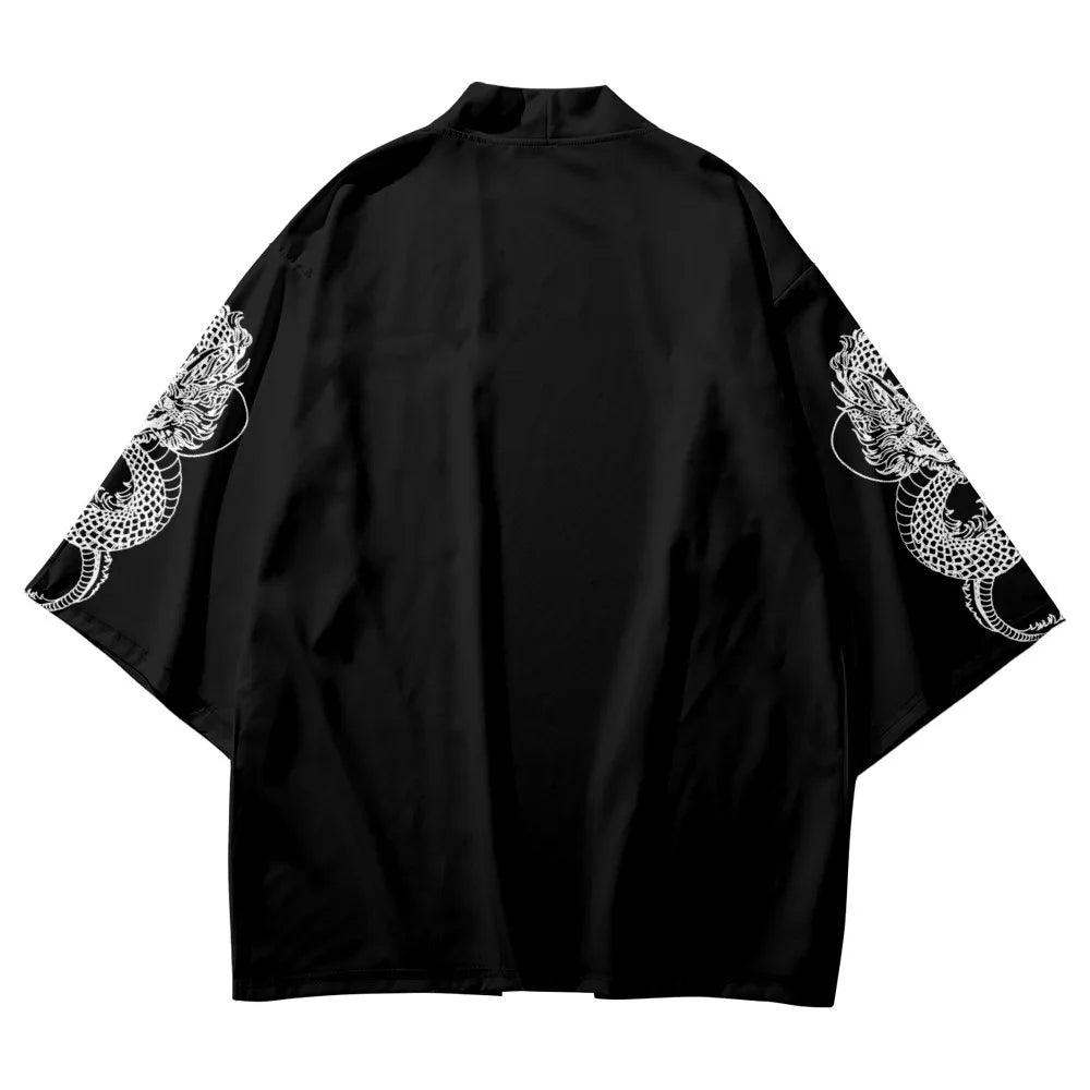 kimono black jacket