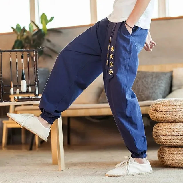 man-wearing-japanese-linen-pants