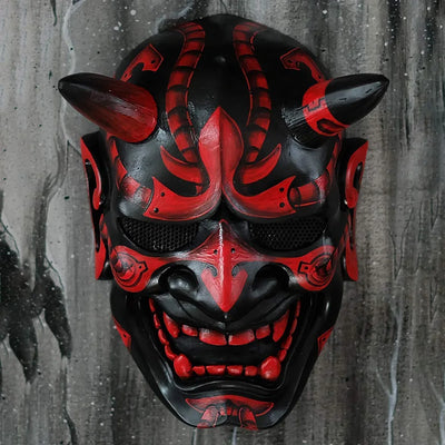 japanese demon oni mask