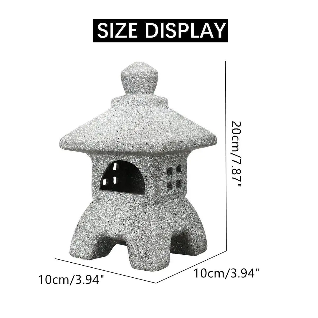 dimensions of pagoda lantern