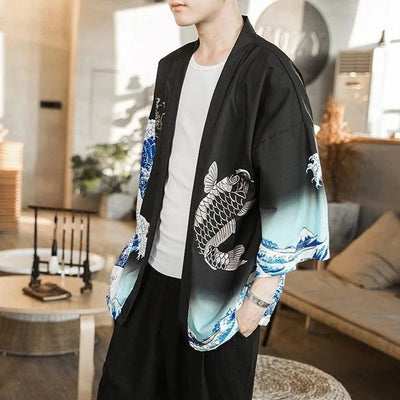 black-kanagawa-kimono-jacket