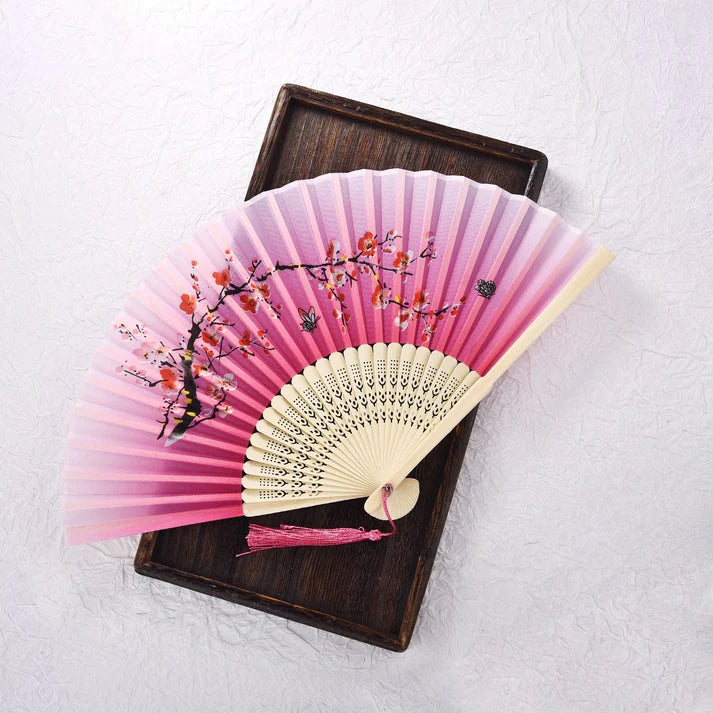 vintage japanese hand fans