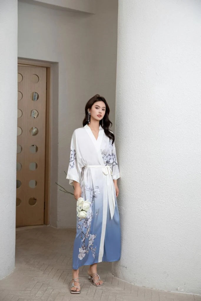 japanese sleeping gown robe